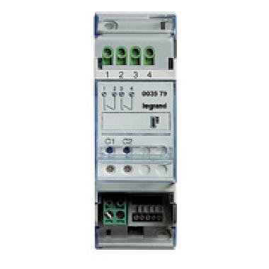 ATTUATORE TERMOREGOLAZIONE 2 RELE SCS - BTICINO F430/2 product photo Photo 02 3XL