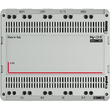 NODO AUDIO/VIDEO 6 DIN SCS - BTICINO F441 product photo Photo 02 3XL