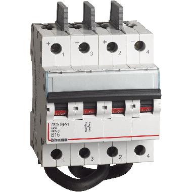 BTDIN - MAGNETOT. 2P 600VDC 16A - BTICINO F82N16FV1 - BTICINO F82N16FV1 product photo Photo 01 3XL