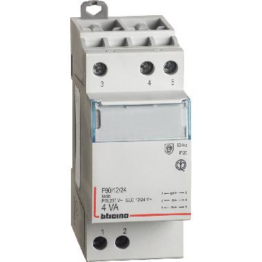 BTDIN - TRASFORMATORE 230/12/24V SELV 4VA - BTICINO F90/12/24 product photo Photo 02 3XL