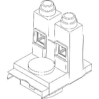 POWER TIFAST - MORSETTO BARRE A C IMAX 125 - BTICINO FB1600FE - BTICINO FB1600FE product photo Photo 01 3XL