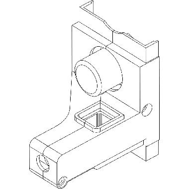 MORSETTO PER ALIMENTAZIONE BARRE DA 250 A 630A TIFAST - BTICINO FB400FE product photo Photo 02 3XL