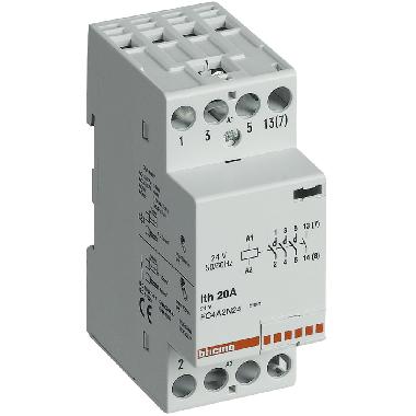 BTDIN - CONTATTORE 2NO 230V 40A BOB 24VAC - BTICINO FC2A4/24N product photo Photo 02 3XL