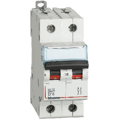 BTDIN100 - INTERRUTTORE MAGNETOTERMICO 2P CURVA D 16A 10KA - BTICINO FH82D16 product photo Photo 01 3XL