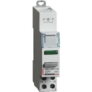 BTDIN - PULSANTE 1NA+LED VERDE 110/400V - BTICINO FN51NAPV110 - BTICINO FN51NAPV110 - BTICINO FN51NAPV110 product photo Photo 01 3XL