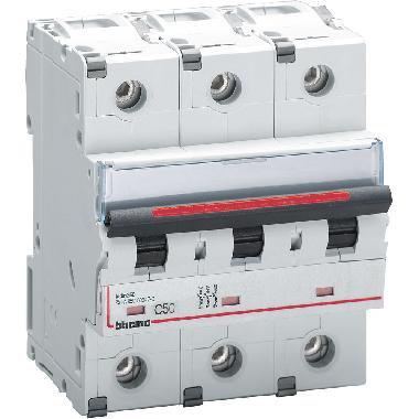 BTDIN250 -  INTERRUTTORE MAGNETOTERMICO 3P CURVA C 50A 25KA - BTICINO FV83C50 product photo Photo 02 3XL