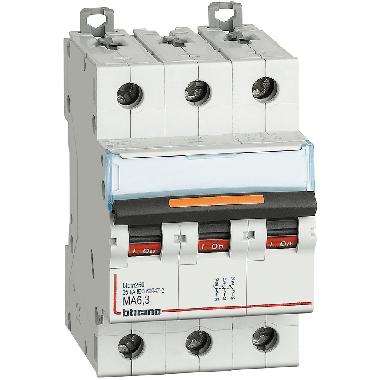 BTDIN 250 - SOLO MAGNET 80 IM 3P 6,3A 25KA - BTICINO FV83SM80 - BTICINO FV83SM80 - BTICINO FV83SM80 product photo Photo 01 3XL