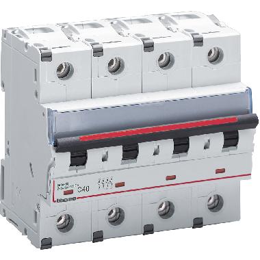 BTDIN250 -  INTERRUTTORE MAGNETOTERMICO 4P CURVA C 40A 25KA - BTICINO FV84C40 product photo Photo 01 3XL