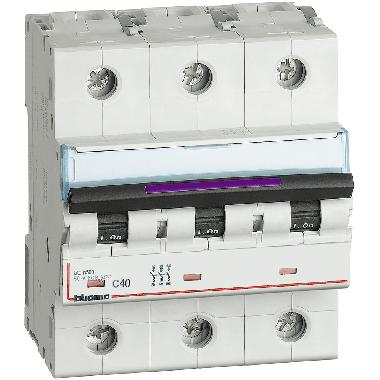 BTDIN500 - MAGNETOT 3P CURVA C 40A 50KA - BTICINO FX83C40 - BTICINO FX83C40 - BTICINO FX83C40 product photo Photo 02 3XL