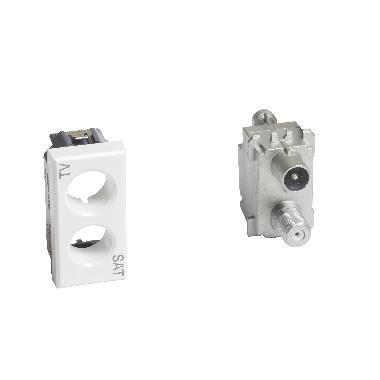 PRESA TV-SAT DIRETTA DEMIX 1M AXOLUTE - BTICINO H4214D product photo Photo 03 3XL