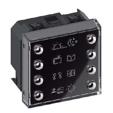 AXOLUTE - COMANDO 8 TASTI BUS - BTICINO H4652 - BTICINO H4652 - BTICINO H4652 product photo Photo 03 3XL