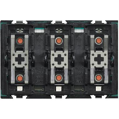 AXOLUTE - COMANDO CARICHI SIN/DOPPI 3MOD - BTICINO H4652/3 product photo Photo 02 3XL