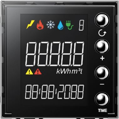 AXOLUTE - DISPLAY ENERGIA 2M BUS - BTICINO H4710 - BTICINO H4710 product photo Photo 01 3XL