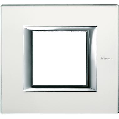 AXOLUTE - PLACCA 2P SPECCHIO ACIDATO - BTICINO HA4802VSA - BTICINO HA4802VSA product photo Photo 01 3XL