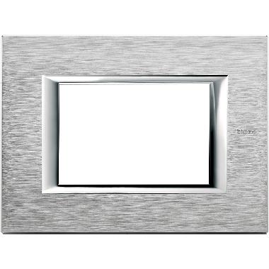 PLACCA 3P CROMO AXOLUTE - BTICINO HA4803CR product photo Photo 02 3XL