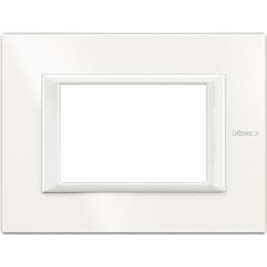 PLACCA 3P BIANCO AXOLUTE - BTICINO HA4803HD product photo Photo 02 3XL