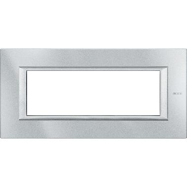 PLACCA 6P TECH METALLO AXOLUTE - BTICINO HA4806HC product photo Photo 02 3XL