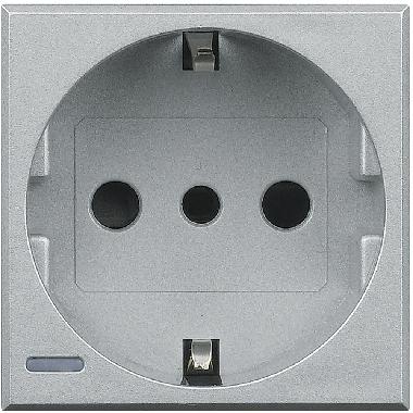 AXOLUTE - PRESA STD TEDESCO/ITALIANO P30 - BTICINO HC4140 product photo Photo 02 3XL