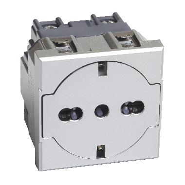 AXOLUTE - PRESA STD TED/ITA FLAT TECH - BTICINO HC4140/16F product photo Photo 01 3XL