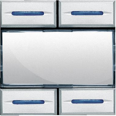 Bticino - Comando scenari personalizzabile per comandare 4 ambienti - BTICINO HC4680 product photo Photo 01 3XL