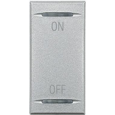 AXOLUTE - COPRITASTO ON OFF CHIARO - BTICINO HC4911AG product photo Photo 01 3XL