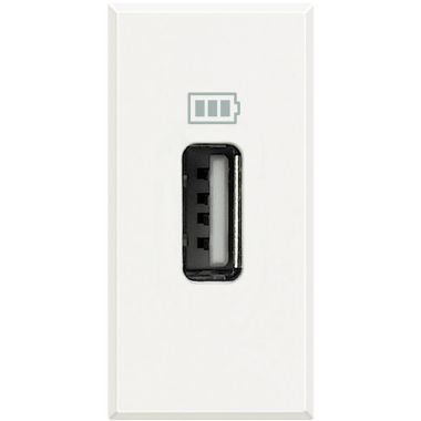 AXOLUTE - USB CHARGER 1,1A WHITE - BTICINO HD4285C1 - BTICINO HD4285C1 product photo Photo 01 3XL