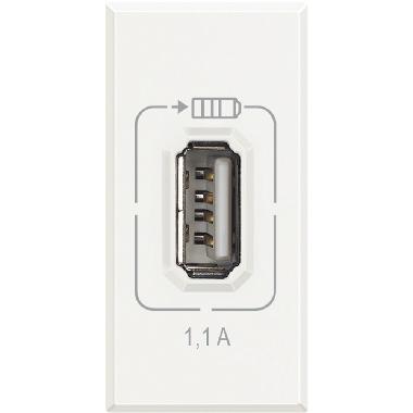 AXOLUTE - USB CHARGER 1,1A WHITE - BTICINO HD4285C1 - BTICINO HD4285C1 - BTICINO HD4285C1 product photo Photo 02 3XL