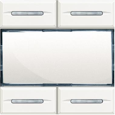 AXOLUTE - COMANDO SCENARI BIANCO - BTICINO HD4680 product photo Photo 01 3XL