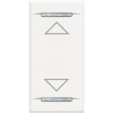 AXOLUTE - COPRITASTO SU GIU' BIANCO - BTICINO HD4911AH product photo Photo 02 3XL