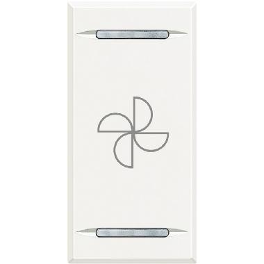 HD4911BC - AXOLUTE – COPRITASTO ASPIRATORE BIANCO - BTICINO HD4911BC - BTICINO HD4911BC product photo Photo 02 3XL