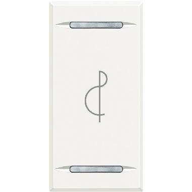 AXOLUTE - COPRITASTO VIOLINO BIANCO - BTICINO HD4911BE product photo Photo 01 3XL