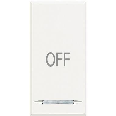 AXOLUTE - COPRITASTO OFF BIANCO - BTICINO HD4915AA - BTICINO HD4915AA - BTICINO HD4915AA product photo Photo 02 3XL