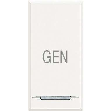 AXOLUTE - COPRITASTO GEN BIANCO - BTICINO HD4915AC product photo Photo 01 3XL