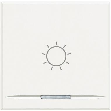 AXOLUTE - COPRITASTO LUCE 2 MOD BIANCO - BTICINO HD4915M2BA - BTICINO HD4915M2BA product photo Photo 02 3XL