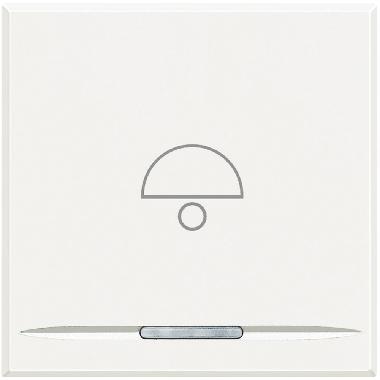 AXOLUTE - COPRITASTO CAMPANA 2 MOD BIANCO - BTICINO HD4915M2BB product photo Photo 02 3XL