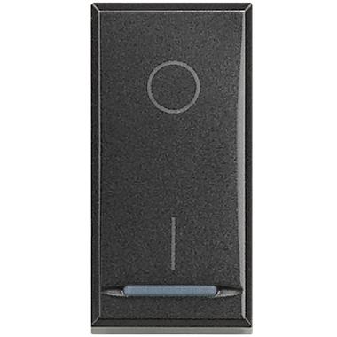 AXOLUTE - INTERRUTTORE 2P 16AX SCURO - BTICINO HS4002 product photo Photo 01 3XL