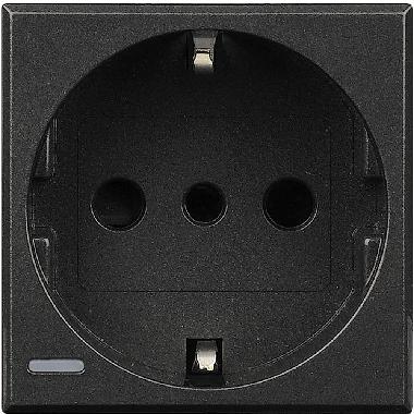 AXOLUTE - PRESA STD TEDESCO/ITALIANO P30 - BTICINO HS4140 product photo Photo 02 3XL