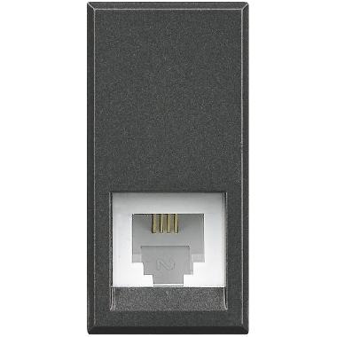 AXOLUTE - CONNETTORE RJ11 TIPO K10 - BTICINO HS4258/11N product photo Photo 01 3XL