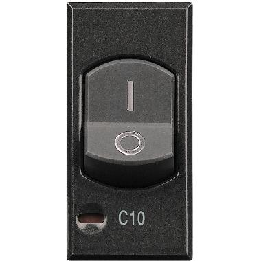 AXOLUTE - MAGNETOTERMICO 1P+N 10A 3KA - BTICINO HS4301/10 product photo Photo 01 3XL