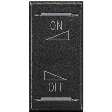 AXOLUTE - COPRITASTO ON OFF REGOLAZIONE SCURO - BTICINO HS4911AI product photo Photo 01 3XL