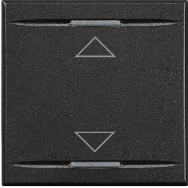 AXOLUTE - COPRITASTO SU GIU'2 MOD SCURO - BTICINO HS4911/2AH product photo Photo 01 3XL