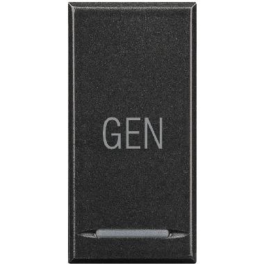 AXOLUTE - COPRITASTO GEN SCURO - BTICINO HS4915AC - BTICINO HS4915AC product photo Photo 02 3XL