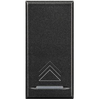 AXOLUTE - COPRITASTO SIMBOLO DIMMER SCURO - BTICINO HS4915AD product photo Photo 02 3XL