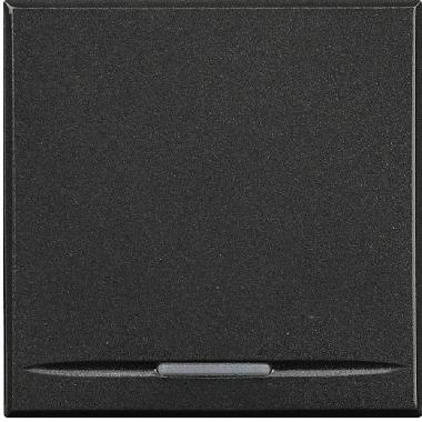 AXOLUTE - COPRITASTO 1 FUNZIONE 2 MOD SCURO - BTICINO HS4915/2 product photo Photo 01 3XL