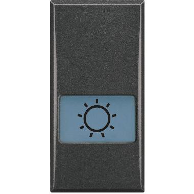 AXOLUTE - TASTO SERIGRAFIA 'LAMPADA' 1 MOD - BTICINO HS4921LA product photo Photo 02 3XL