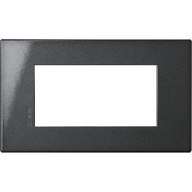 AXOLUTE AIR - PLACCA 4M ANTRACITE - BTICINO HW4804HS product photo Photo 01 3XL