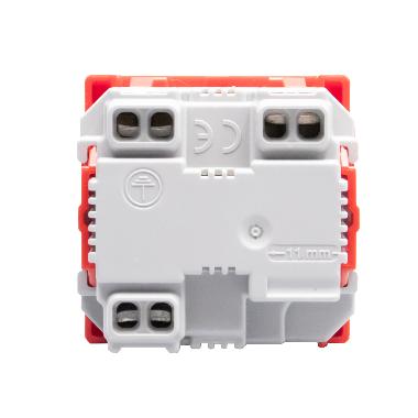 MATIXGO - PRESA ITA P40 ROSSO ANTI B - BTICINO J4140A16RAB - BTICINO J4140A16RAB product photo Photo 02 3XL