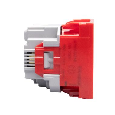 MATIXGO - PRESA ITA P40 ROSSO ANTI B - BTICINO J4140A16RAB - BTICINO J4140A16RAB product photo Photo 04 3XL