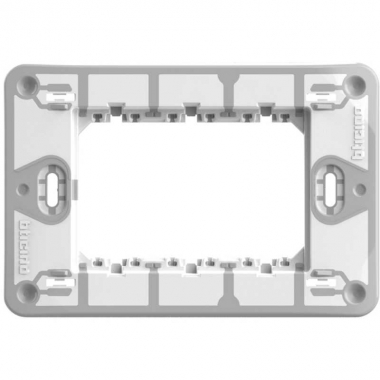 SUPPORTO A 3 MODULI PER FRUTTI DELLA SERIE MATIXGO - BTICINO J4703 product photo Photo 01 3XL