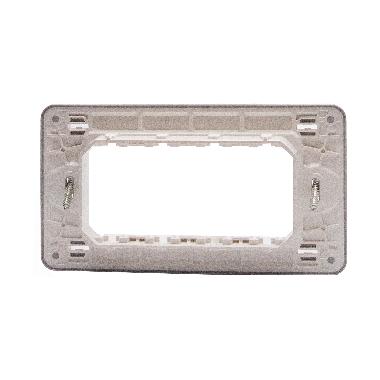 SUPPORTO 4 MODULI FISSAGGIO CON VITE SERIE MATIXGO - BTICINO J4704 product photo Photo 02 3XL